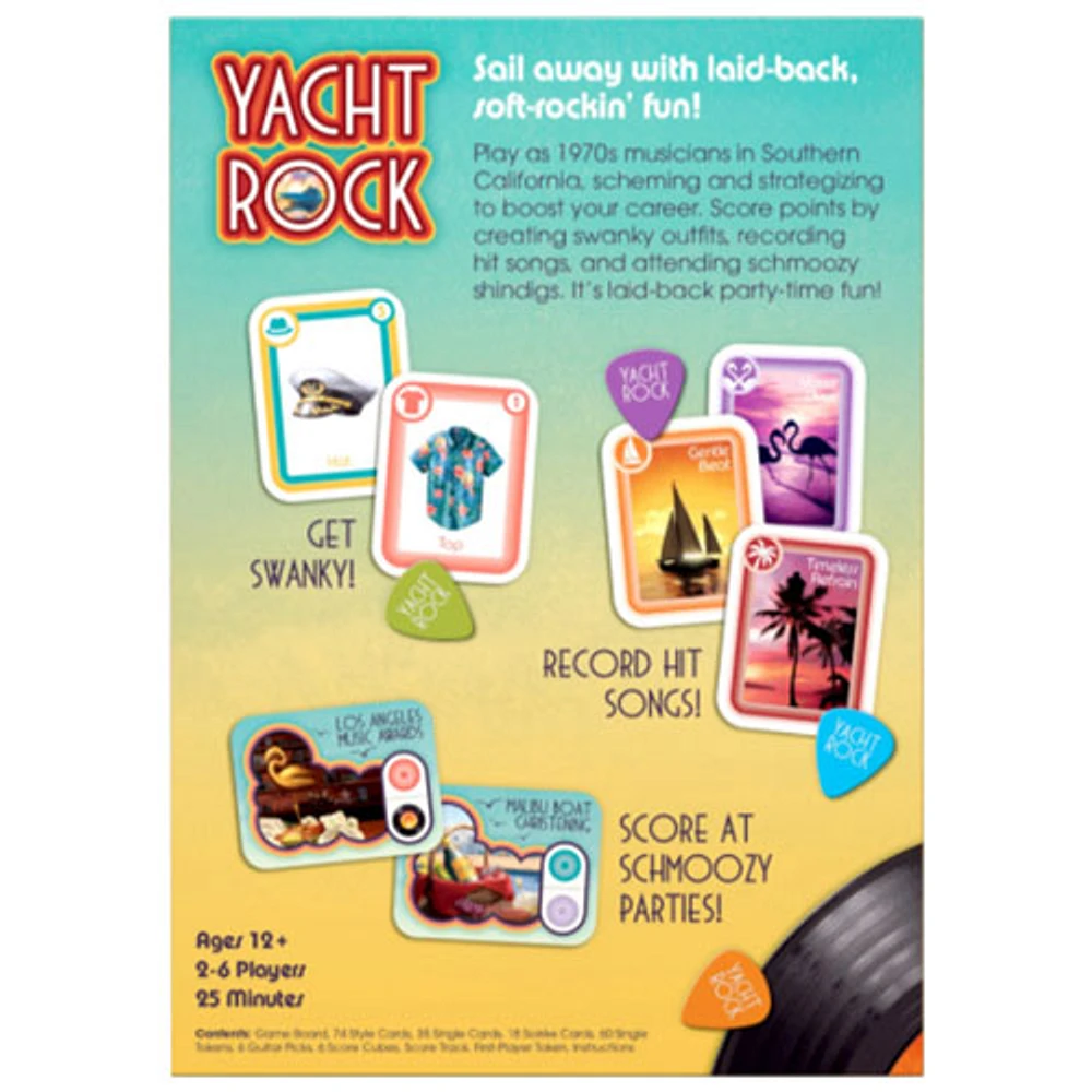 Yacht Rock Party Game - English