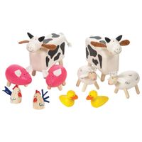 Bigjigs Toys Wooden Farm Animals