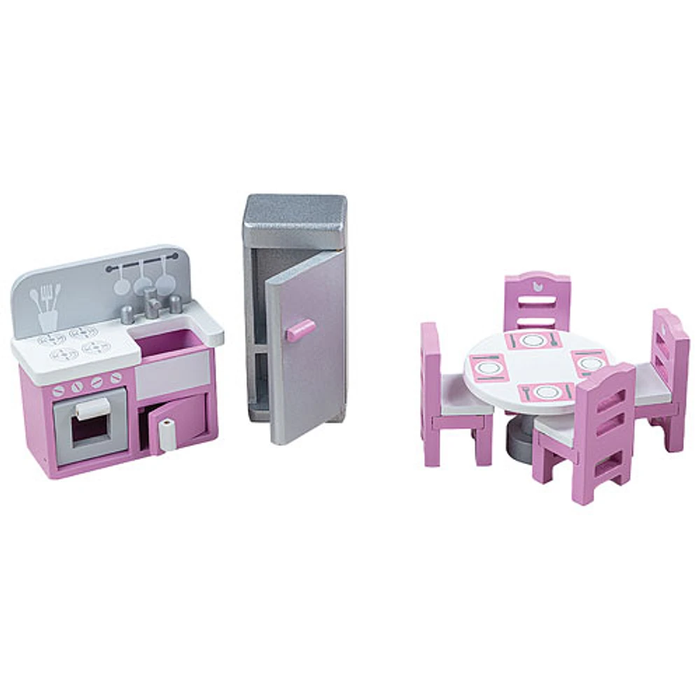 Bigjigs Toys Doll House Kitchen Set