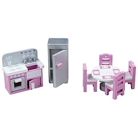 Ensemble pour cuisine de maison de poupée de Bigjigs Toys