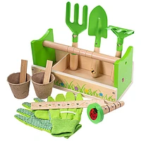 Bigjigs Toys Kids Garden Caddy Set