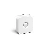 Détecteur de mouvement intérieur Hue de Philips - Blanc