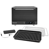 Four grille-pain à convection avec friteuse à air chaud de KitchenAid - Argenté