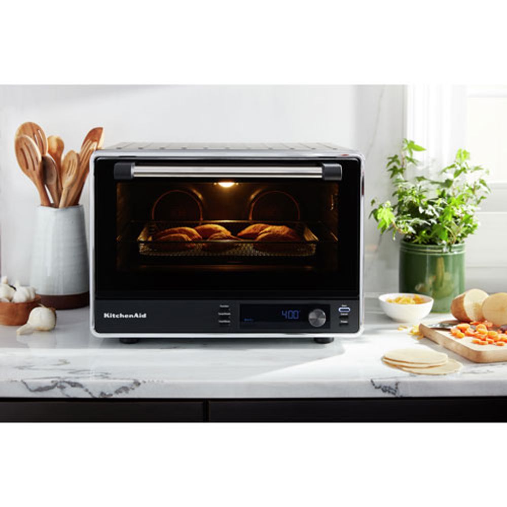 KitchenAid Air Fryer Convection Toaster Oven - Silver