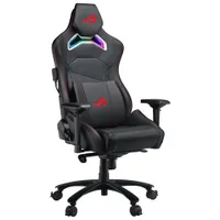 ASUS ROG Chariot Ergonomic Faux Leather Gaming Chair with Aura RGB Lighting - Black - Exclusive Retail Partner