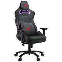 ASUS ROG Chariot Ergonomic Faux Leather Gaming Chair with Aura RGB Lighting - Black - Exclusive Retail Partner