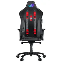 ASUS ROG Chariot Ergonomic Faux Leather Gaming Chair with Aura RGB Lighting - Black - Exclusive Retail Partner