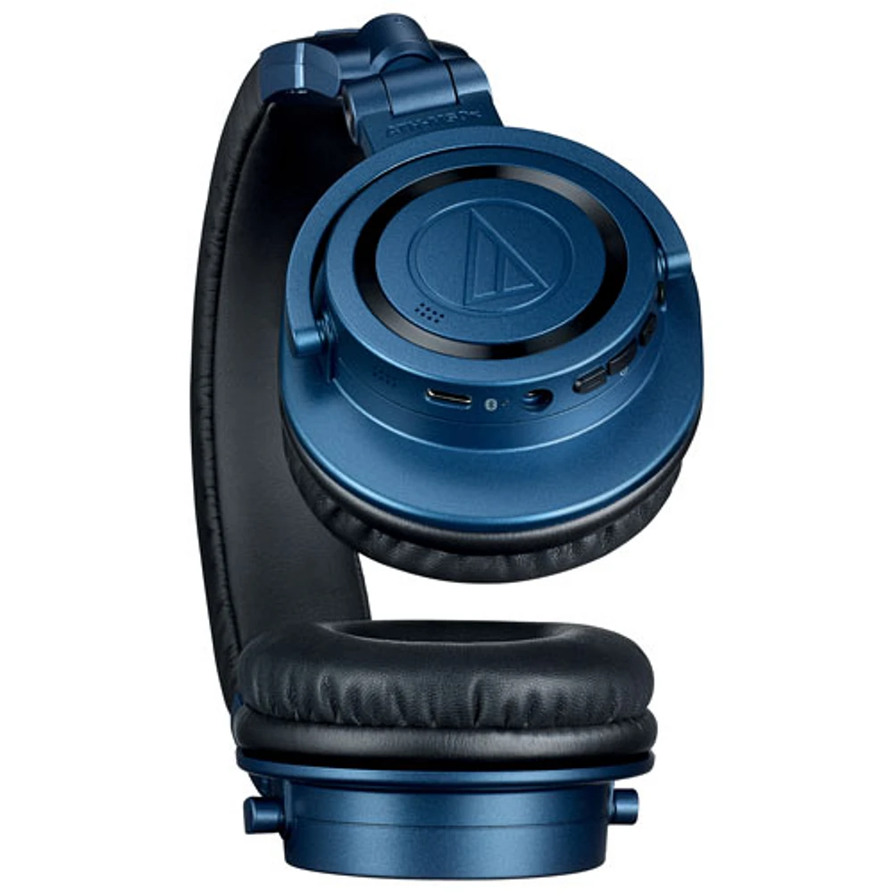 Audio Technica ATH-M50xBT2 Over-Ear Sound Isolating Bluetooth Headphones - Deep Sea