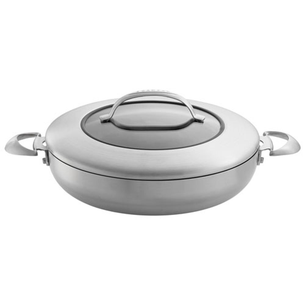 Scanpan CTX Series 32cm Aluminium Chef Pan with Lid - Silver