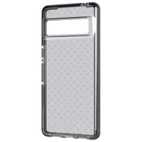 tech21 Evo Check Fitted Soft Shell Case for Google Pixel 7 Pro - Smokey Black