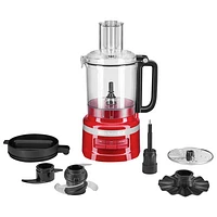 Robot culinaire de 9 tasses de KitchenAid - Rouge empire