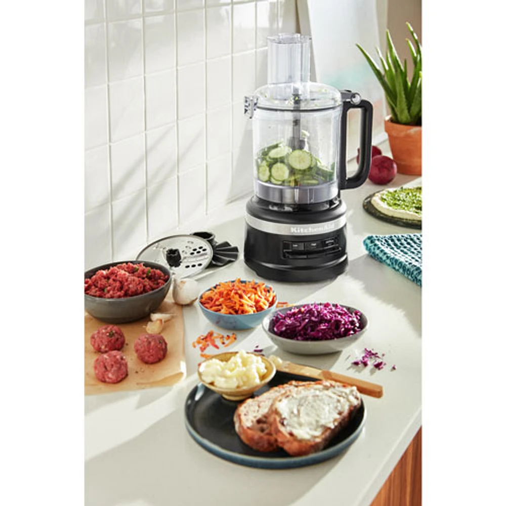 Robot culinaire de KitchenAid - 9 tasses - Noir mat