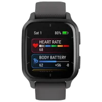 Garmin Venu SQ2 40.6mm Bluetooth Smartwatch - Shadow Grey/Slate