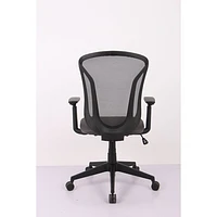 Brassex Hazel Ergonomic High-Back Mesh Office Chair - Grey