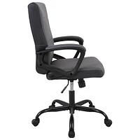 Brassex Luna High-Back Office Chair - Grey