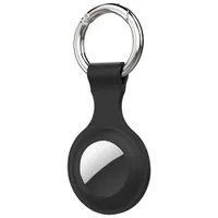 LBT 2-in-1 Silicone Keyring and Holder for AirTag - Black