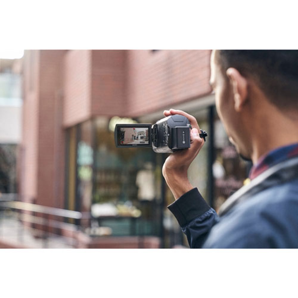 Sony FDR-AX43A 4K Handycam Content Creator Flash Memory Camcorder