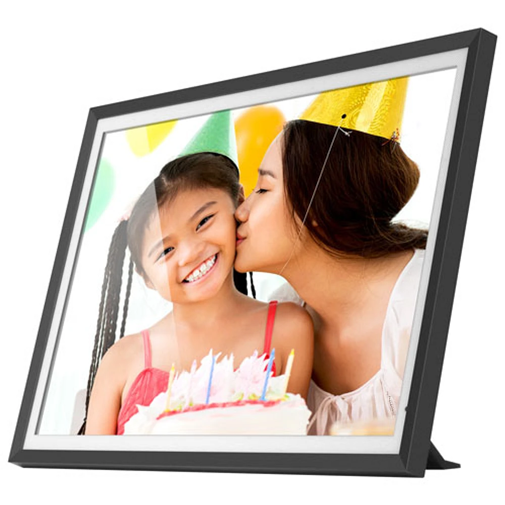 Aluratek 13.5" 32GB Wi-Fi Digital Photo Frame with Touch Screen (AWS13F) - Black