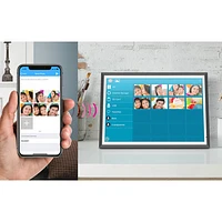 Aluratek 13.5" 32GB Wi-Fi Digital Photo Frame with Touch Screen (AWS13F) - Black