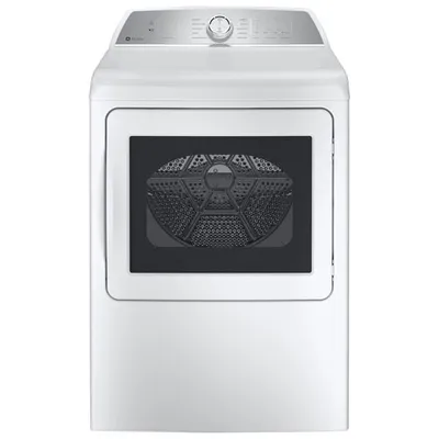 GE Profile 7.4 Cu. Ft. Gas Dryer (PTD60GBSRWS) - White