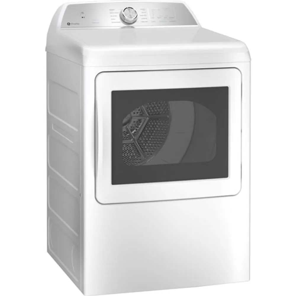 GE Profile 7.4 Cu. Ft. Gas Dryer (PTD60GBSRWS) - White