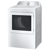 GE Profile 7.4 Cu. Ft. Electric Dryer (PTD60EBMRWS) - White