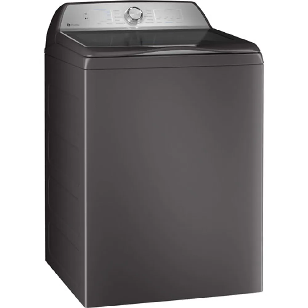 GE Profile 5.8 Cu. Ft. High Efficiency Top Load Washer (PTW600BPRDG) - Diamond Grey