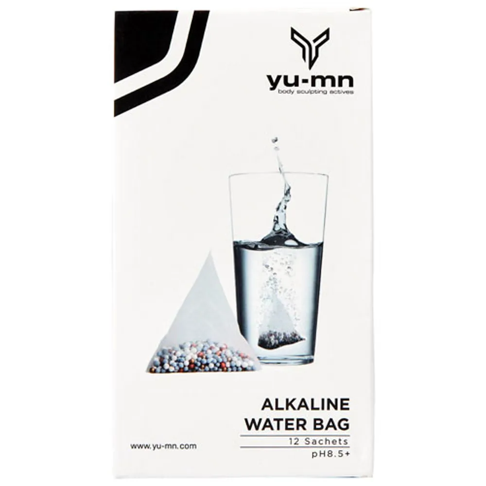 Yu-mn Alkaline Water Bags - 12 Sachets