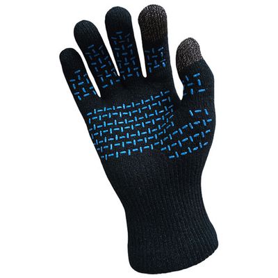 DexShell CoolMax UltraLite Waterproof Gloves - Black/Heather Blue
