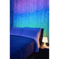 Twinkly Curtain RGB Smart LED Light - 210 Lights - Only at Best Buy