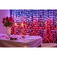 Twinkly Curtain RGB Smart LED Light - 210 Lights - Only at Best Buy