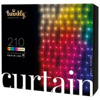 Twinkly Curtain RGB Smart LED Light - 210 Lights - Only at Best Buy