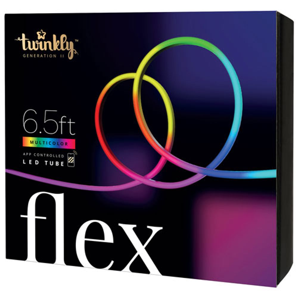 Twinkly Generation II Flex 1.98m (6.5 ft.) RGB LED Tube Light
