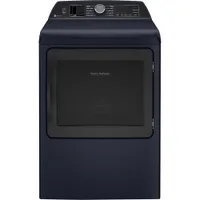 GE Profile 7.3 Cu. Ft. Electric Steam Dryer (PTD90EBMTRS) - Sapphire Blue