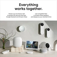 Google Nest (Wired) Wi-Fi Video Doorbell (2nd Gen