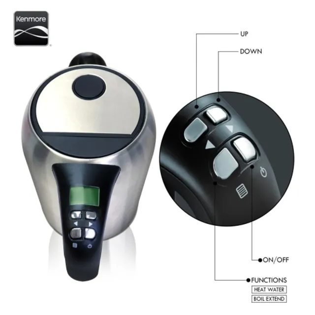 Kenmore 3-In-1 Electric Can Opener, Knife Sharpener And Bottle
