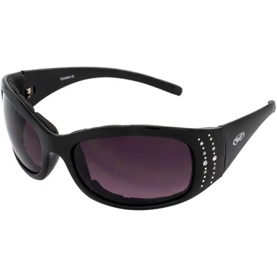 Global Vision Eyewear Marilyn 2 Plus Women'S Foam Padded Sunglasses Smoke Lens Black Frame (Smoke)