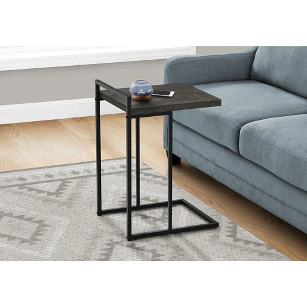 Monarch Thick-Panel Contemporary Rectangular Accent Table