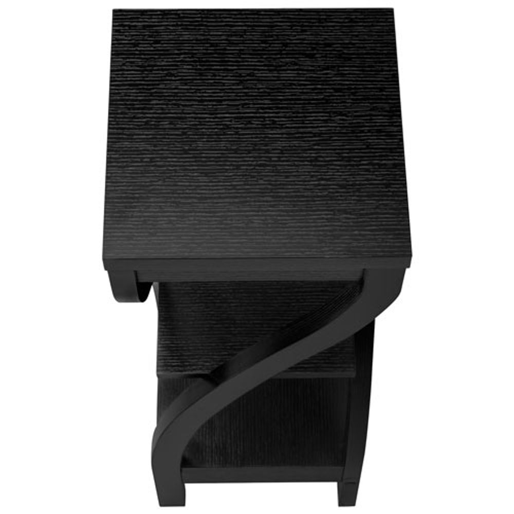 Monarch Contemporary Square Plant Stand - Black