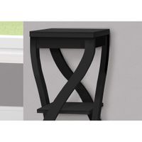 Monarch Contemporary Square Plant Stand - Black