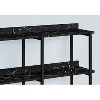 Monarch Contemporary Rectangular Console Table