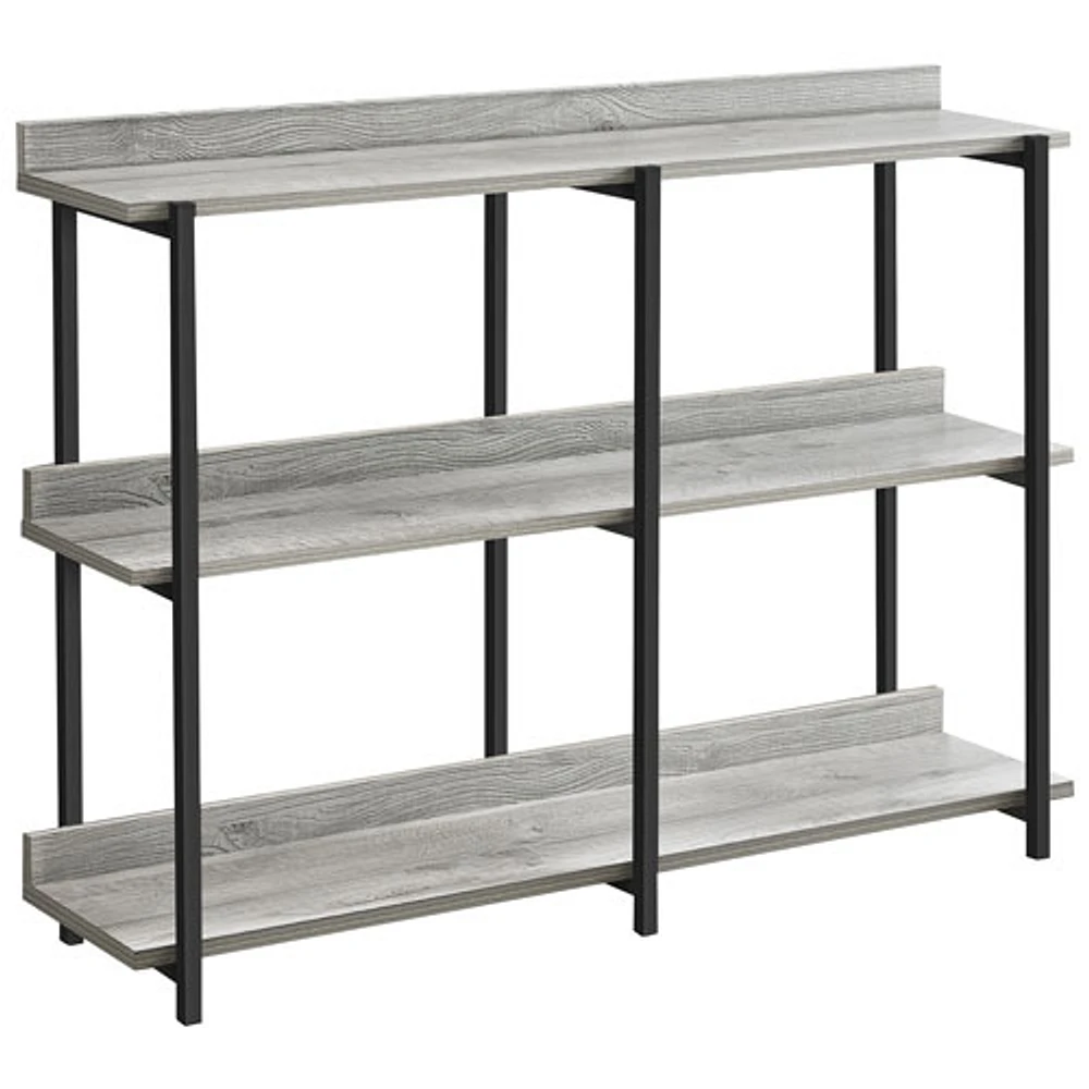 Table d'applique rectangulaire contemporaine de Monarch - Gris