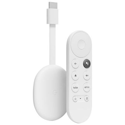 Google Chromecast with Google TV (HD) - Snow