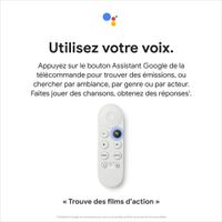 Google Chromecast with Google TV (HD) - Snow