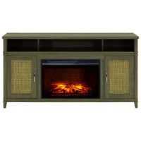 Pleasant Hearth Tahoe 60" Fireplace TV Stand - Grey