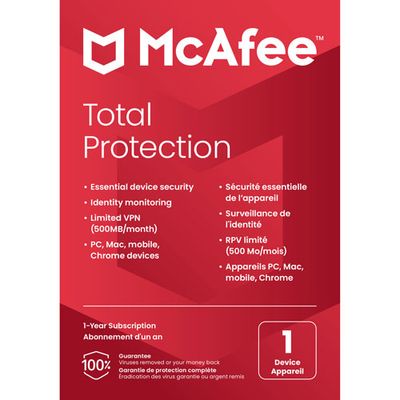 McAfee Total Protection (PC/Mac/iOS/Android) - Device