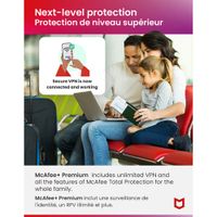 McAfee+ Premium Family (PC/Mac/iOS/Android) - Unlimited Devices - 1 Year