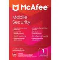 McAfee Mobile Security (iOS/Android) - 1 Device - 1 Year