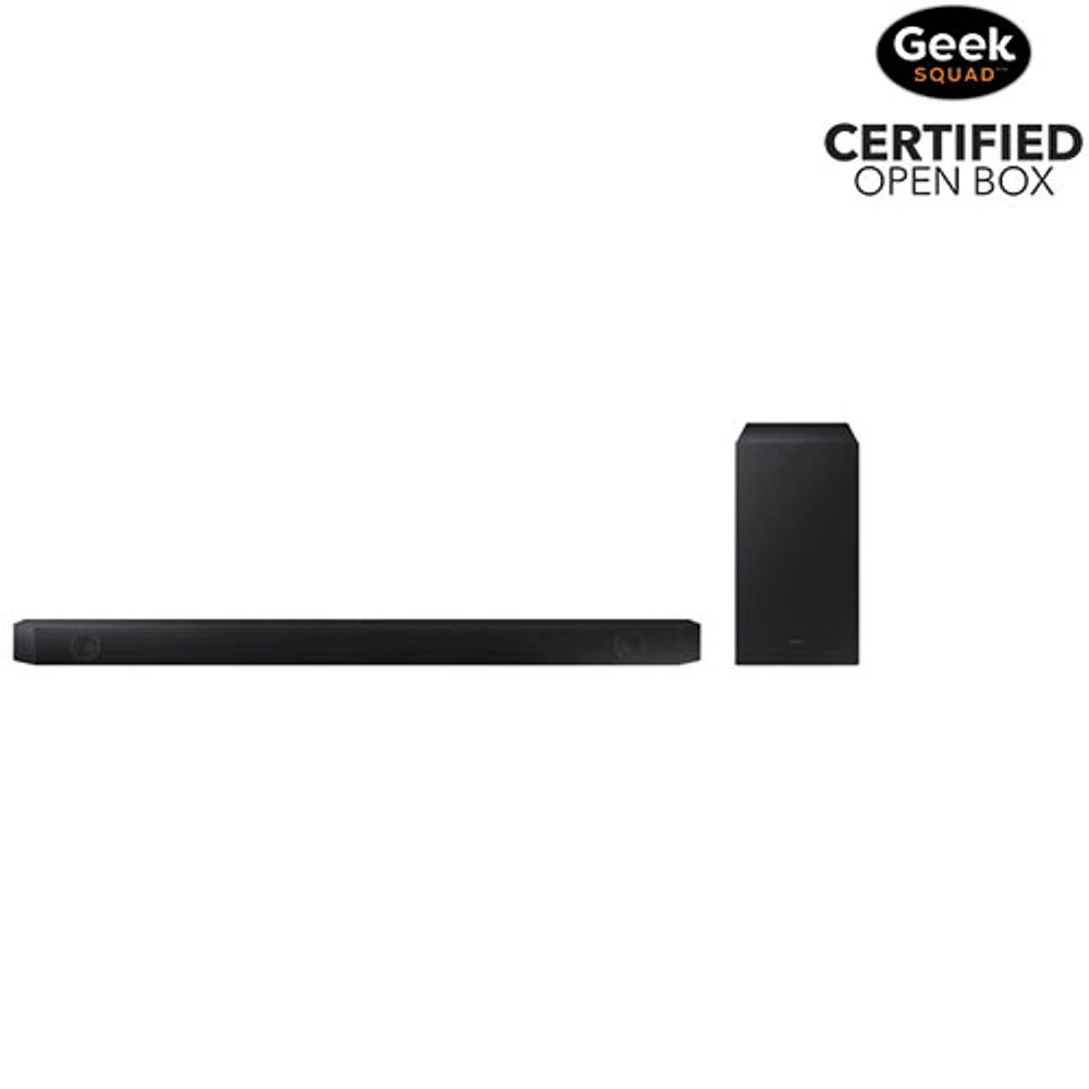 Boîte ouverte - Barre de son 3.1.2 canaux 360 W Dolby Atmos HW-Q600B/ZC de Samsung avec haut-parleur d'extrêmes graves sans fil
