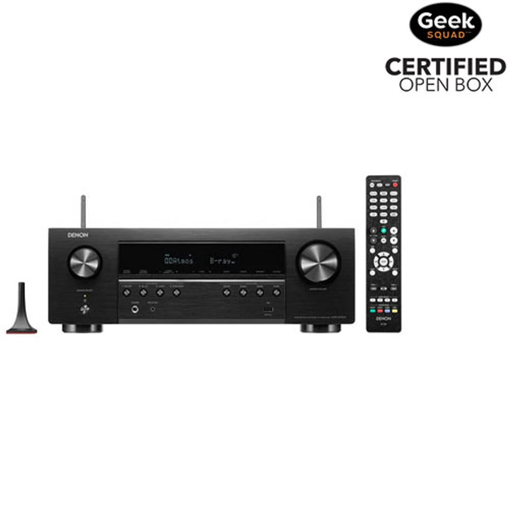 Open Box - Denon AVR-S760H 7.2 Channel 8K Ultra HD Network AV Receiver - Only at Best Buy